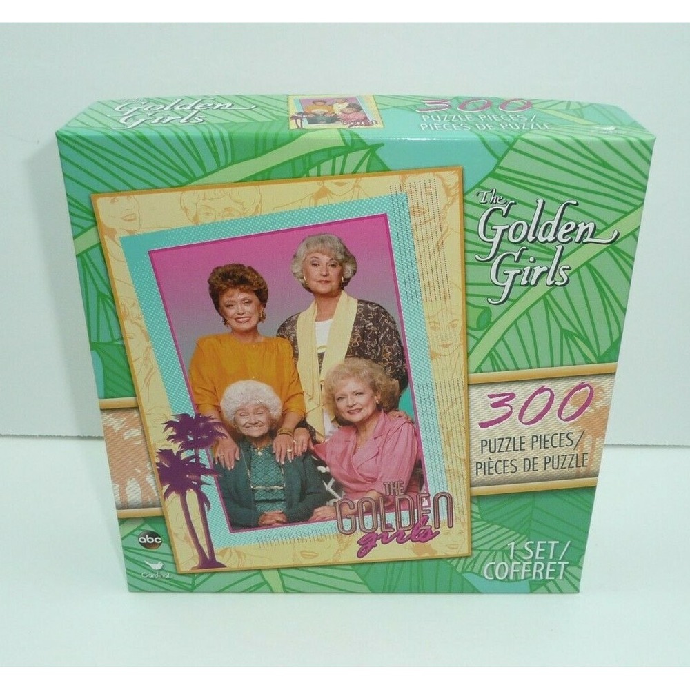 The Golden Girls 300 Piece Jigsaw Puzzle Classic TV Show Seniors Betty White NEW